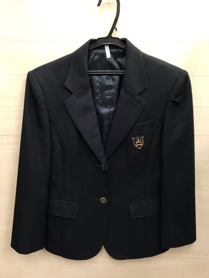 神奈川県　向上高校　女子ブレザー　旧ボタン【0210522】