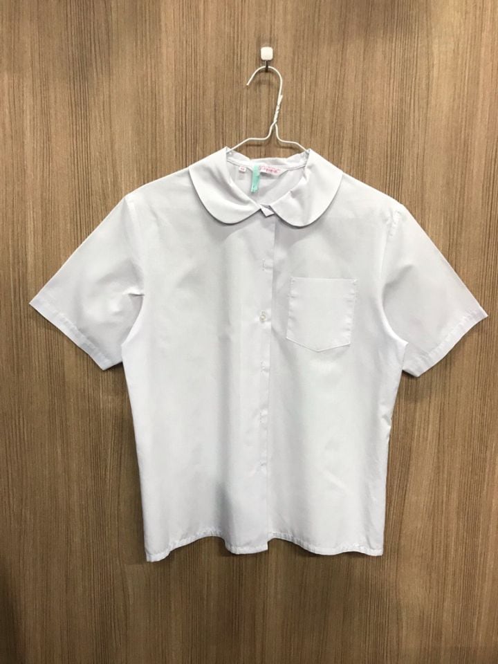 神奈川県　秦野市立本町中学校　ブラウス（半袖）【0207938】