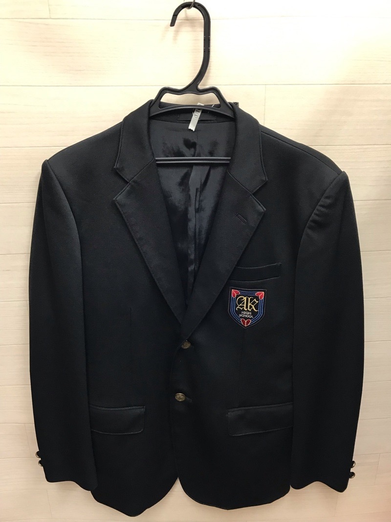 神奈川県　厚木北高校　男子ブレザー　【0301160】