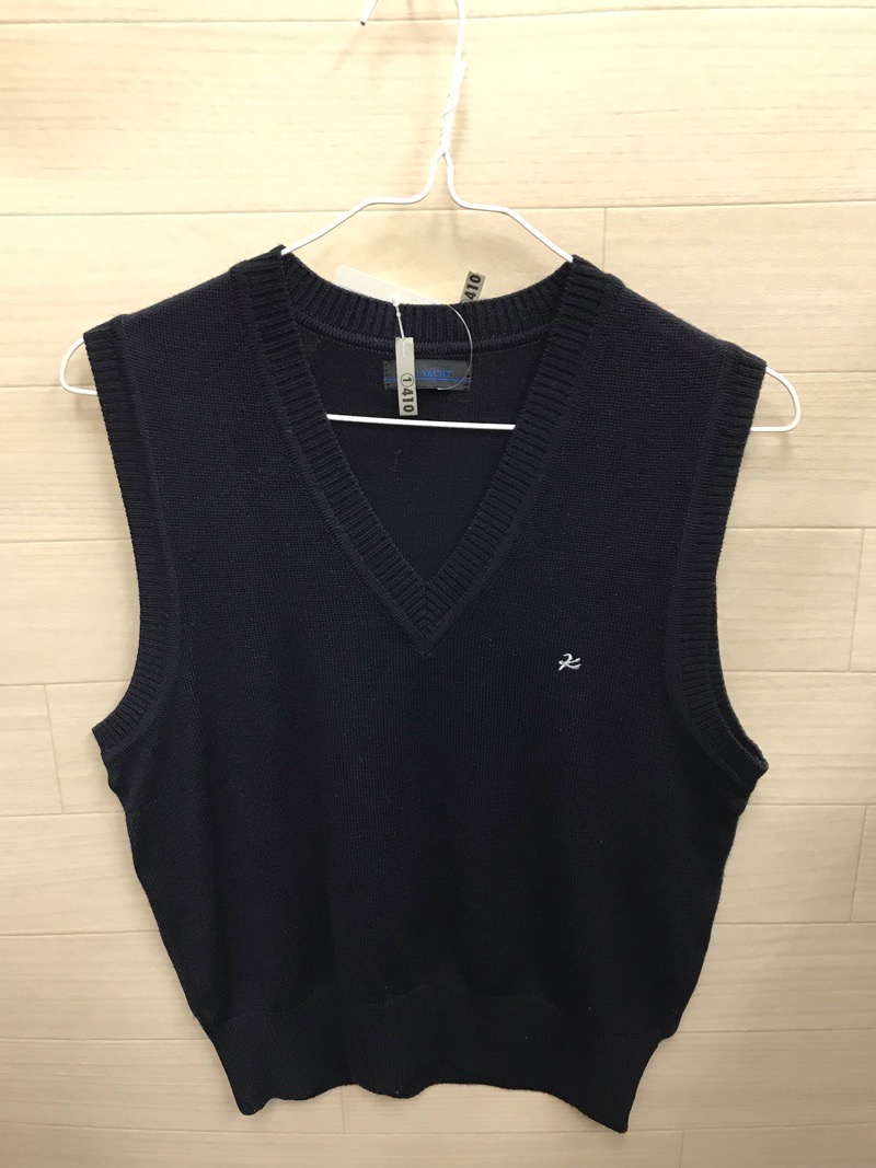 神奈川県　向上高校　ニットベスト　【0301410】