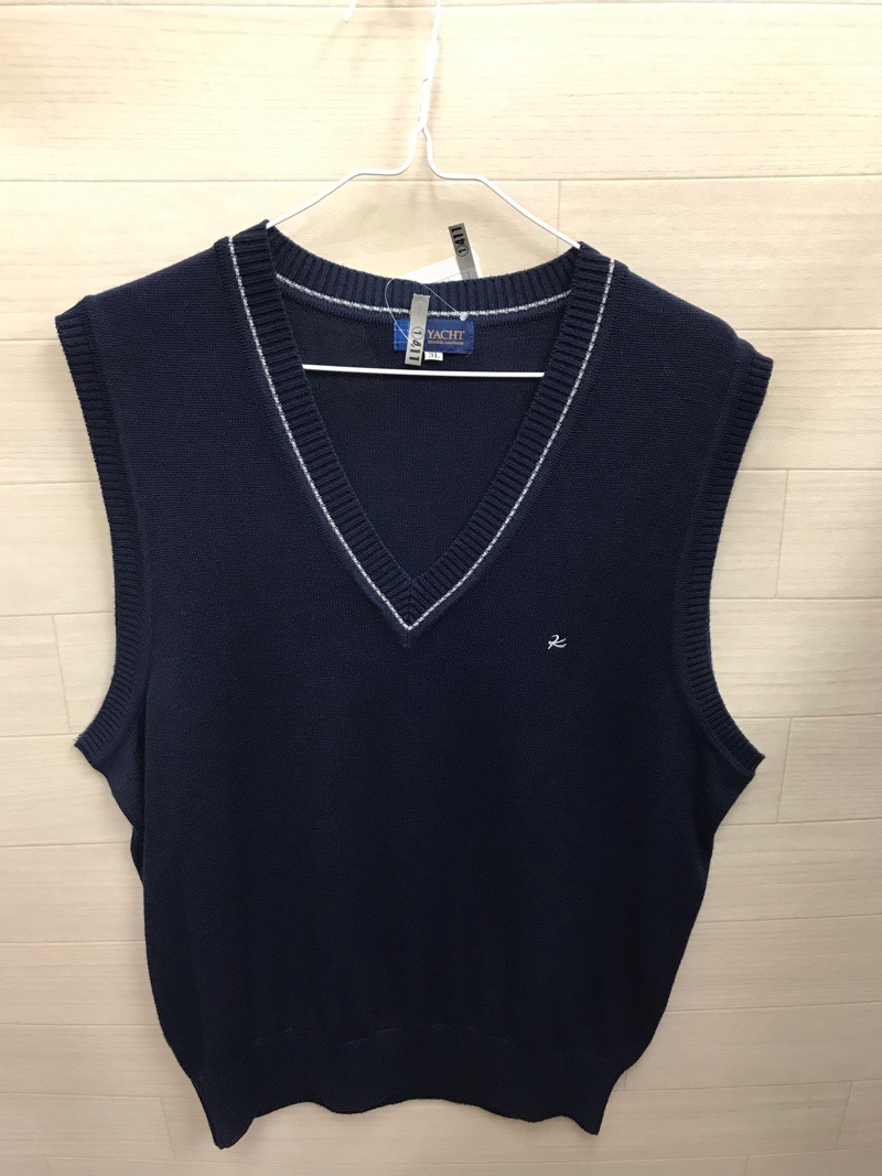 神奈川県　向上高校　ニットベスト　【0301411】