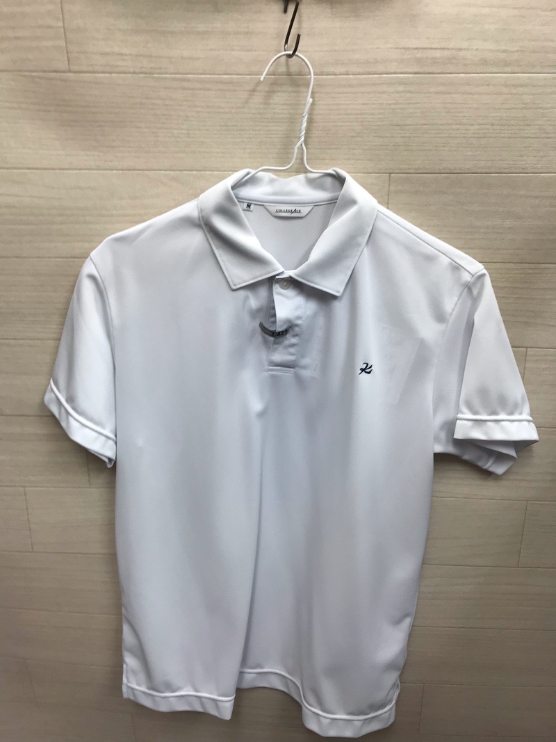 神奈川県　向上高校　ポロシャツ（白）【0301427】