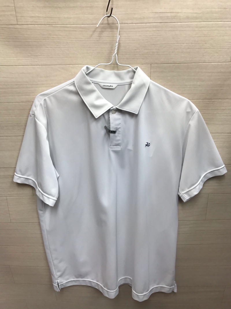 神奈川県　向上高校　ポロシャツ（白）【0301428】