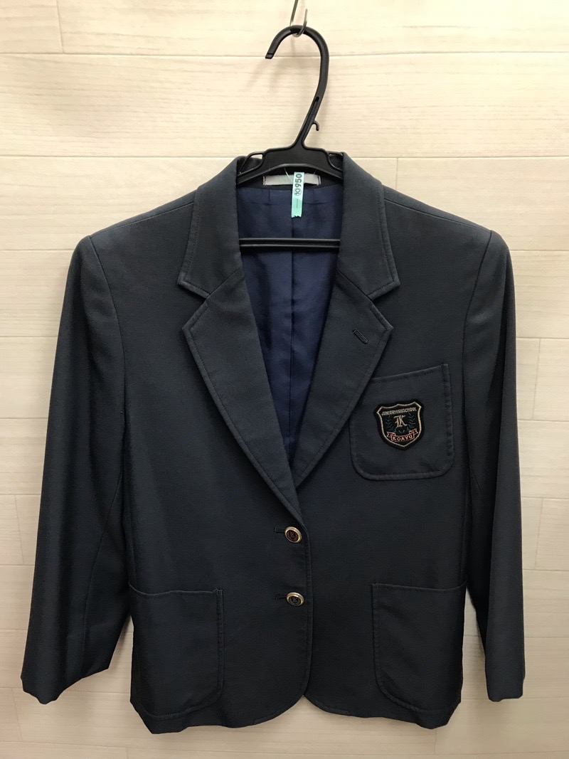 神奈川県　小鮎中学校　女子ブレザー　【0210950】