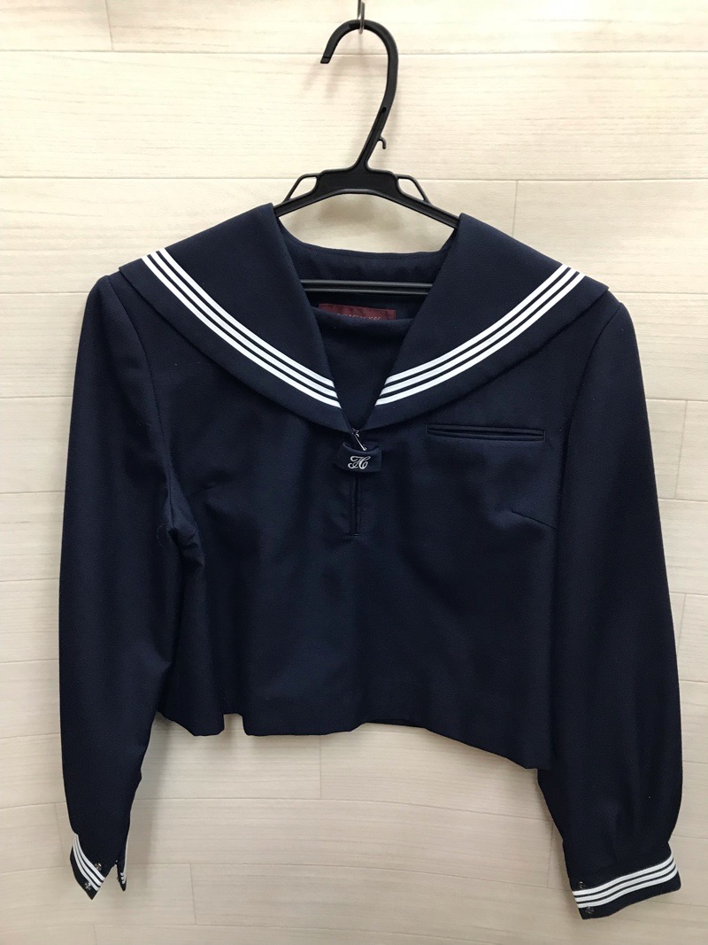 神奈川県　山王中学校　セーラー服（冬）【0302043】