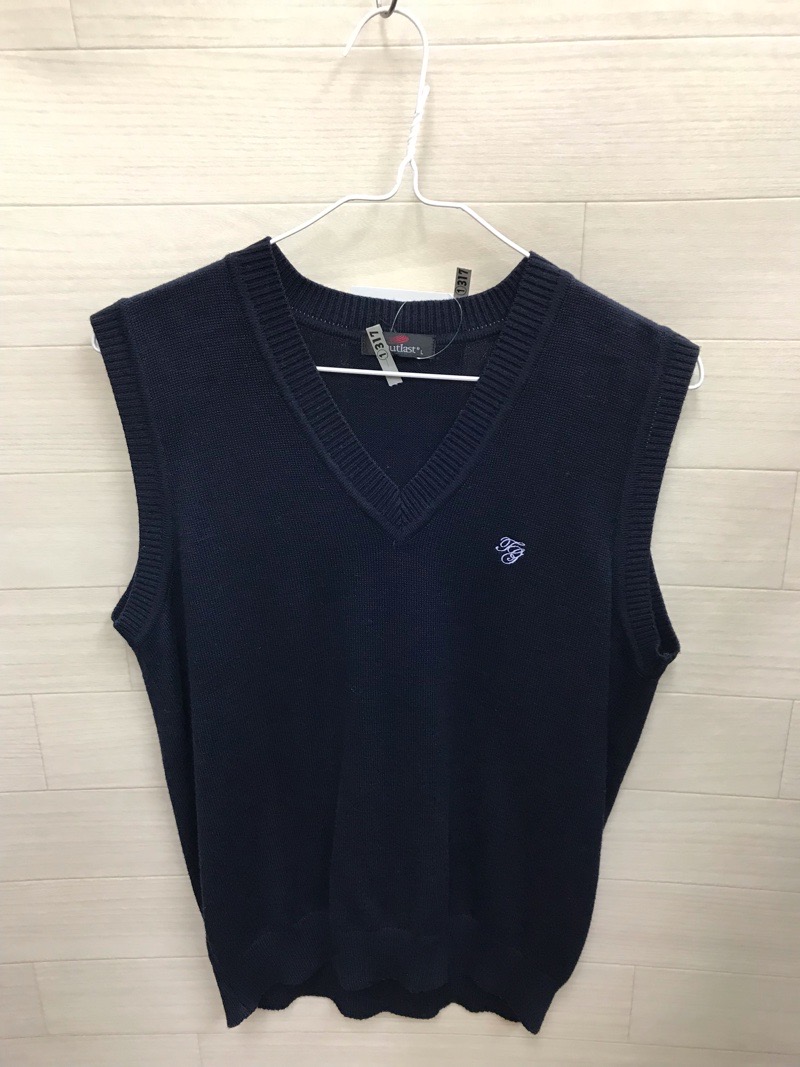 神奈川県　桐蔭学園高校　ニットベスト　【0301317】