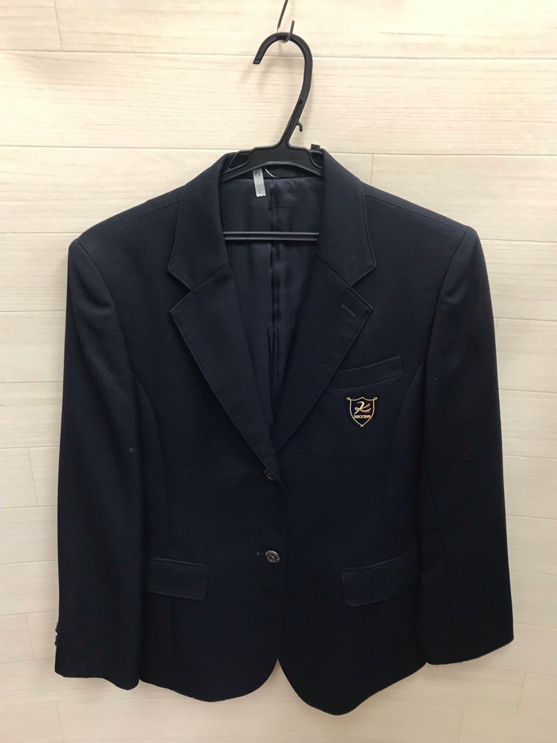 神奈川県　向上高校　女子ブレザー　旧ボタン【0302161】