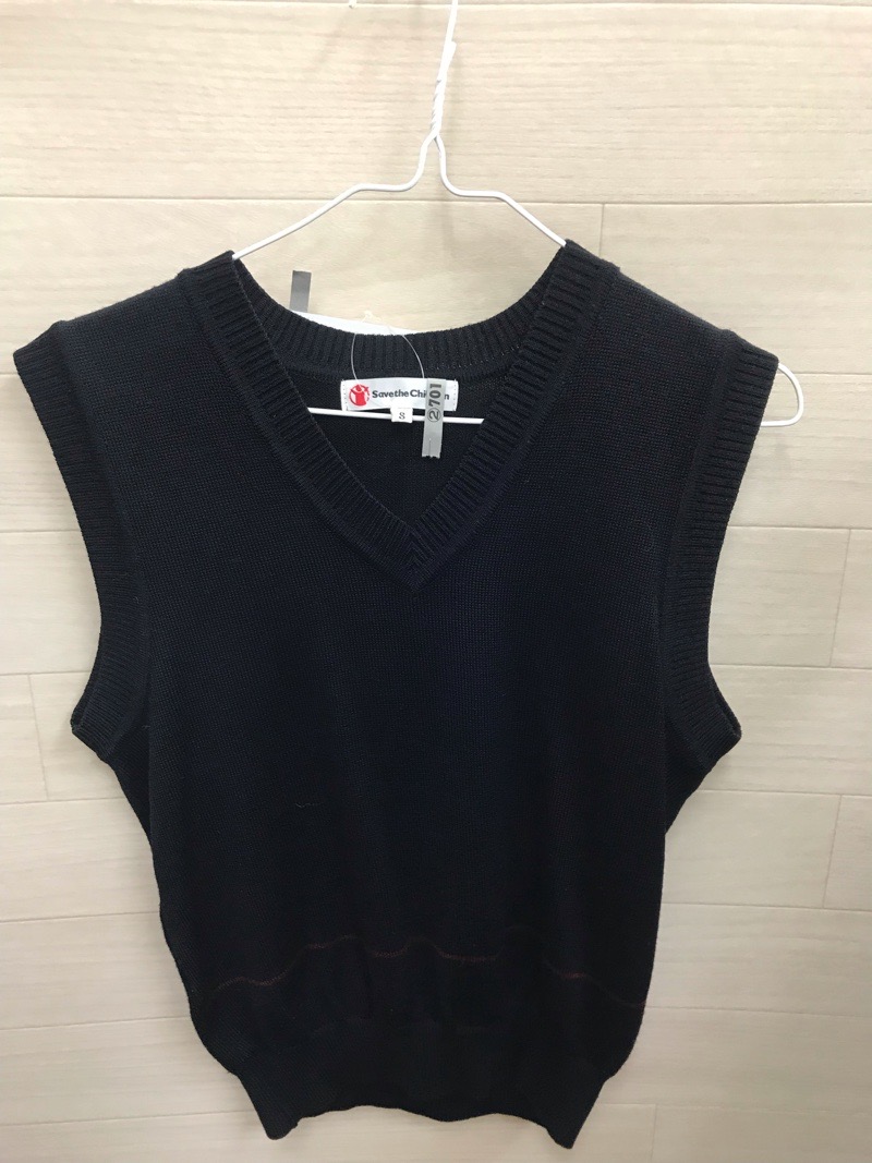 神奈川県　相模原中等教育学校　ニットベスト　【0302701】