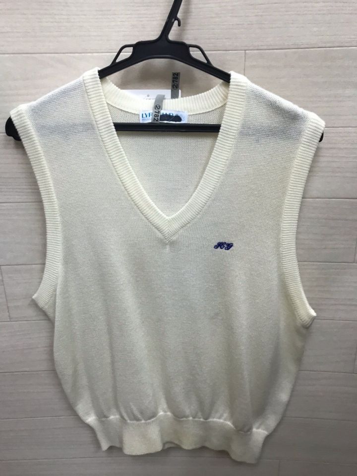 神奈川県　平塚学園高校　ニットベスト　【0302782】