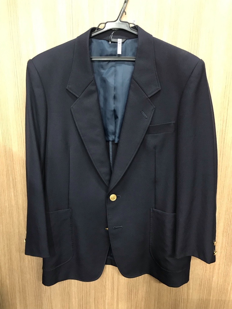 神奈川県　相川中学校　男子ブレザー　【0301874】