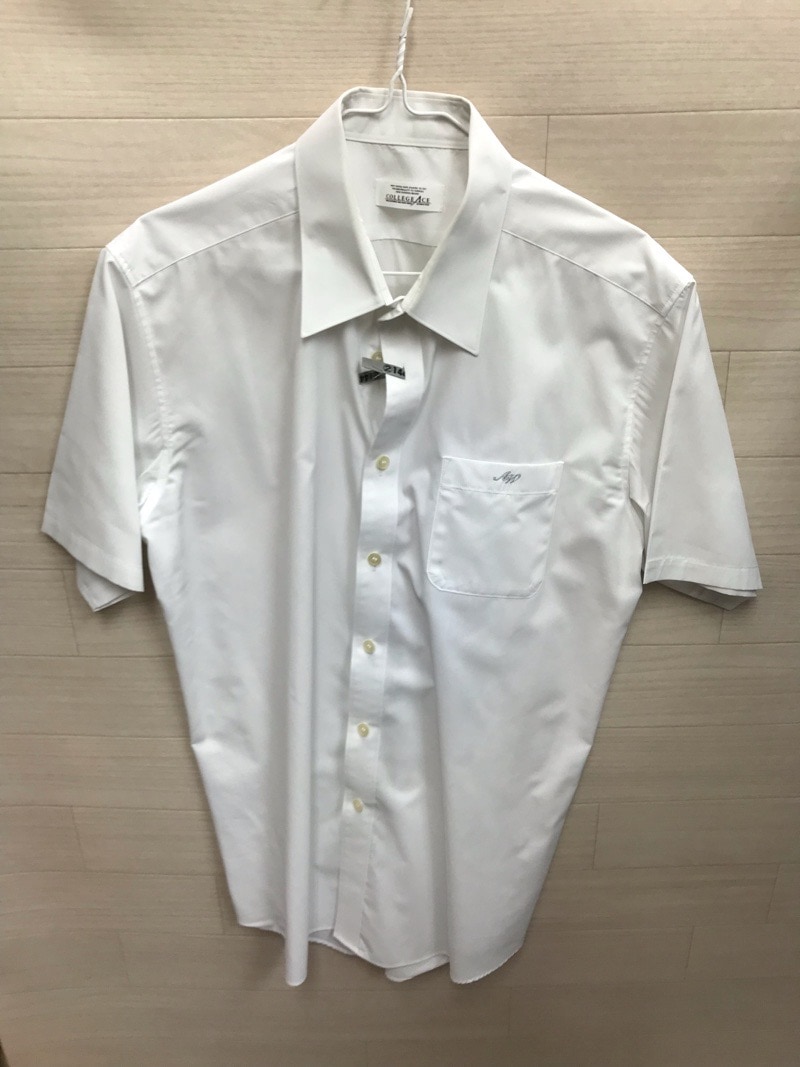 神奈川県　厚木西高校　ワイシャツ　半袖　【0302144】