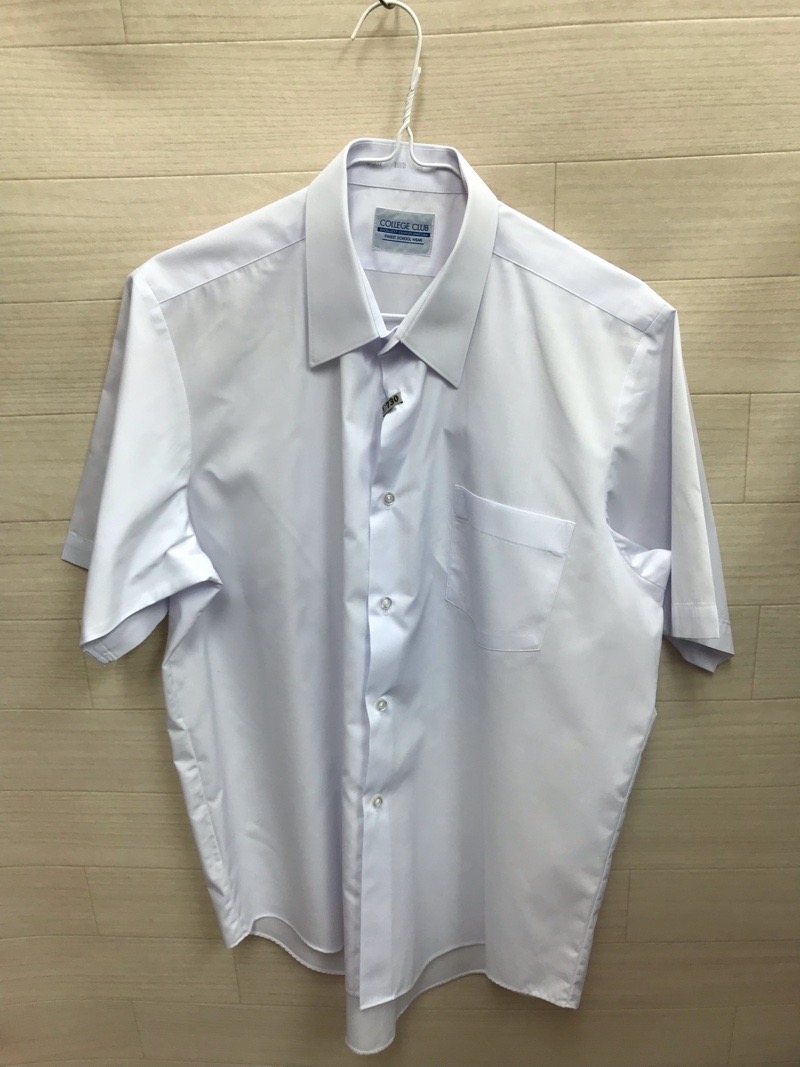 神奈川県　東名中学校　ワイシャツ　半袖　【0301730】