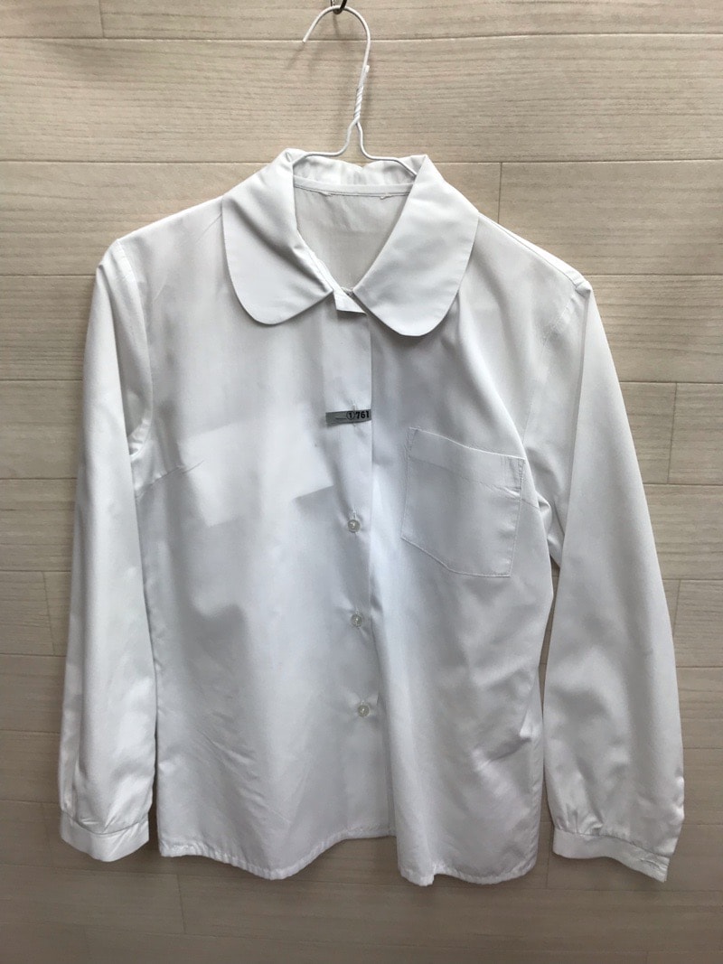 神奈川県　厚木中学校　ブラウス（長袖）【0301761】