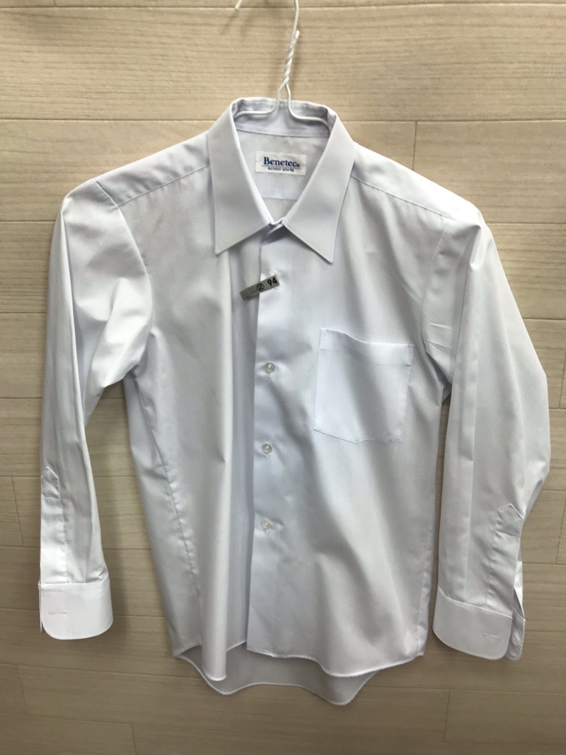 山王中学校　ワイシャツ　長袖　【0302094】