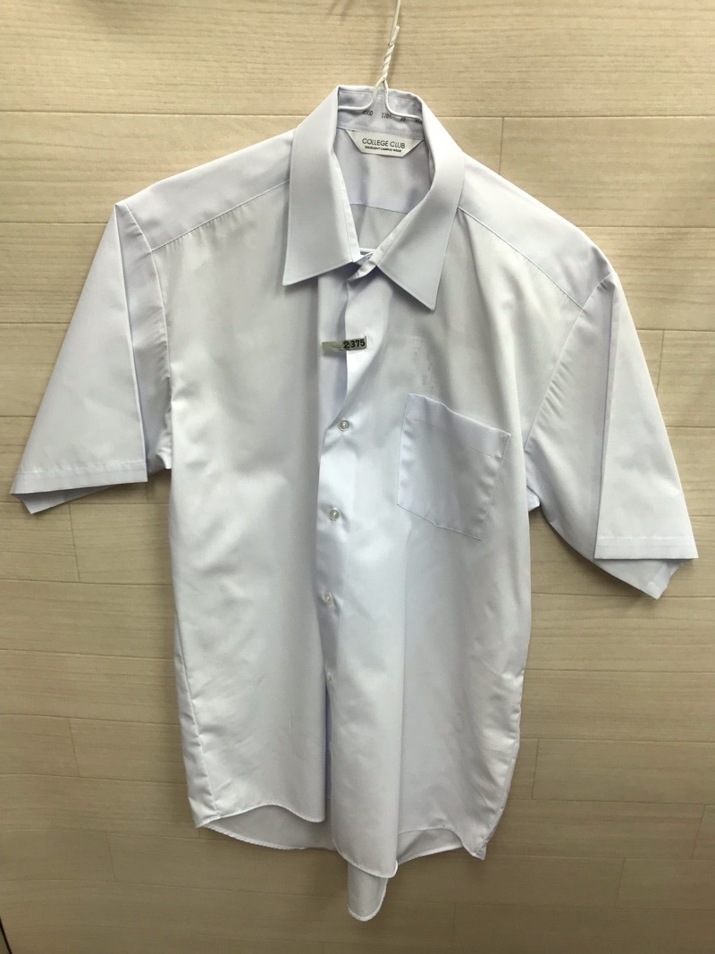 神奈川県　東名中学校　ワイシャツ　半袖　【0302375】