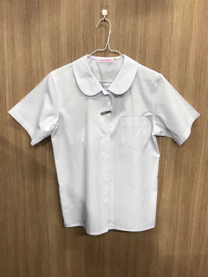 神奈川県　厚木中学校　ブラウス（半袖）【0302435】