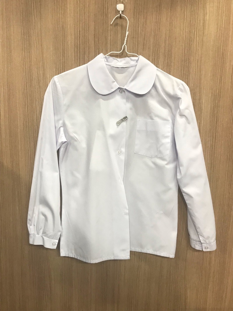 神奈川県　厚木中学校　ブラウス（長袖）【0301760】