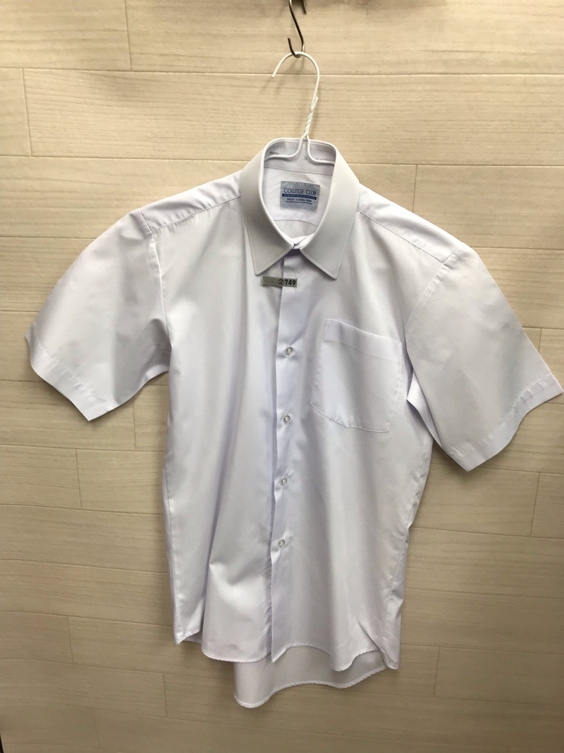 神奈川県　東名中学校　ワイシャツ　半袖　【0302749】