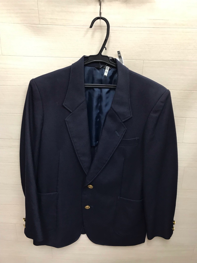 神奈川県　相川中学校　男子ブレザー　【0302068】