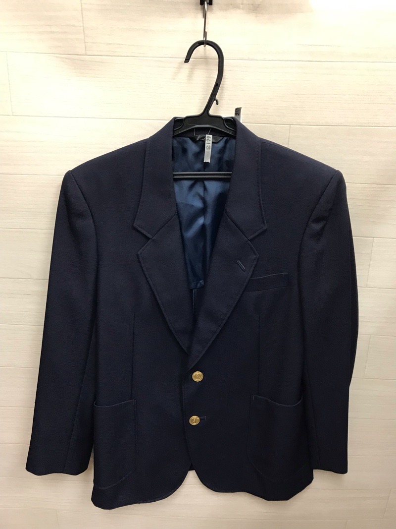神奈川県　相川中学校　男子ブレザー　【0302179】