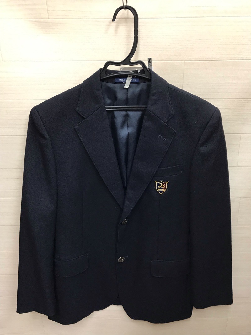 神奈川県　向上高校　男子ブレザー　旧ボタン【0302194】