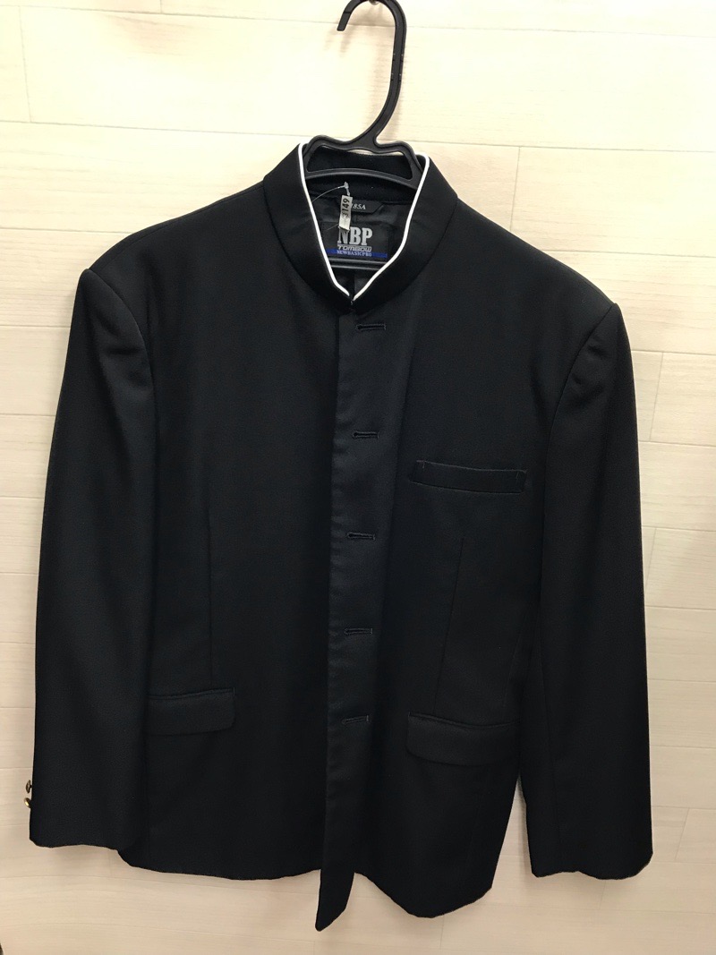 神奈川県　成瀬中学校　学ラン　【0303149】