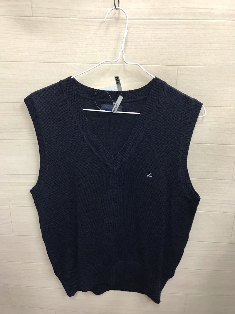 神奈川県　向上高校　ニットベスト　【0303156】