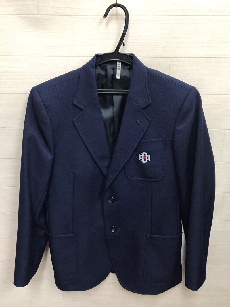 神奈川県　依知中学校　男子ブレザー　【0302852】