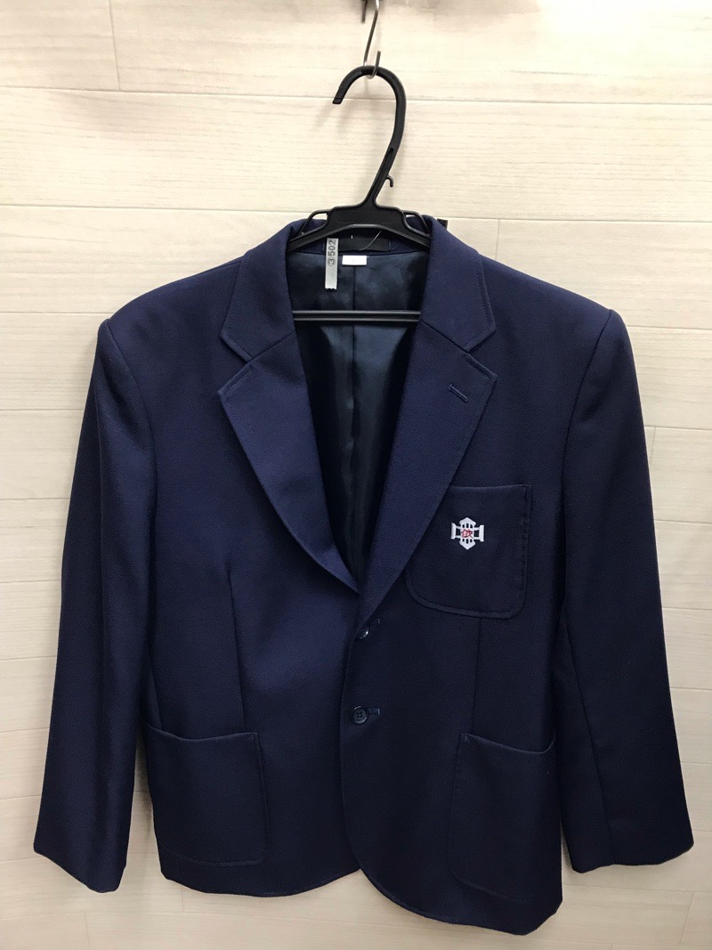 神奈川県　依知中学校　男子ブレザー　【0303502】