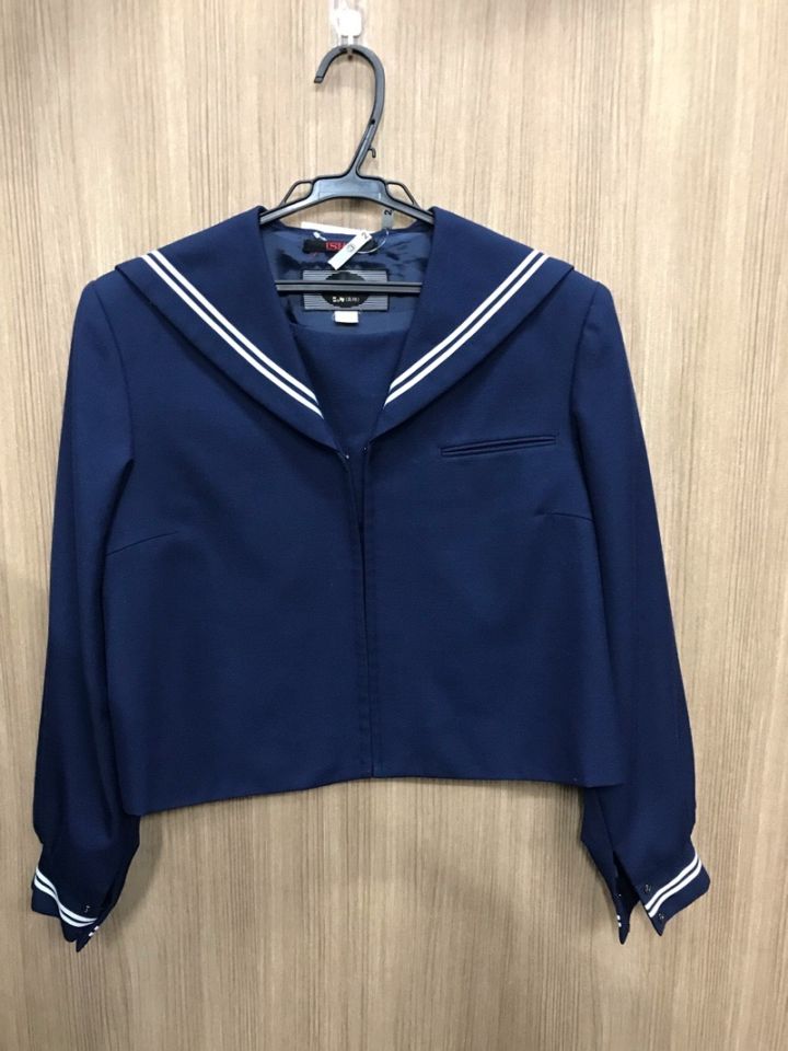 神奈川県　秦野市立渋沢中学校　セーラー服（冬）【0303002】