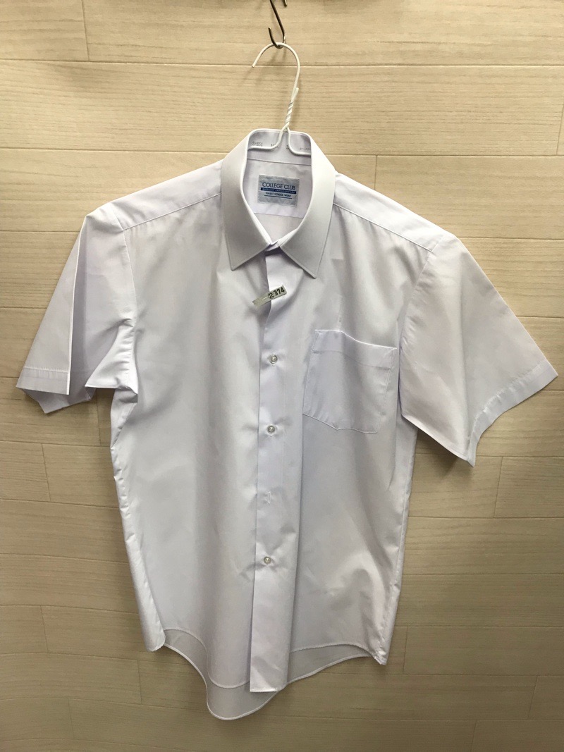 神奈川県　東名中学校　ワイシャツ　半袖　【0302374】