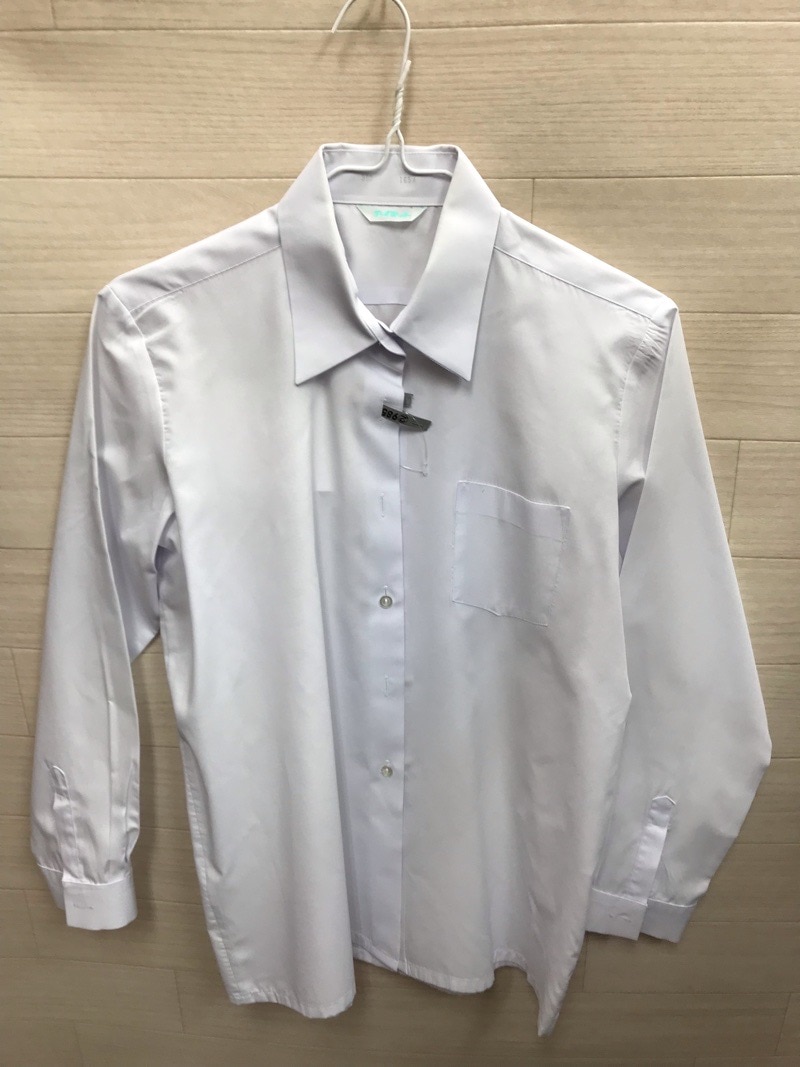 神奈川県　睦合中学校　ブラウス（長袖）【0302985】