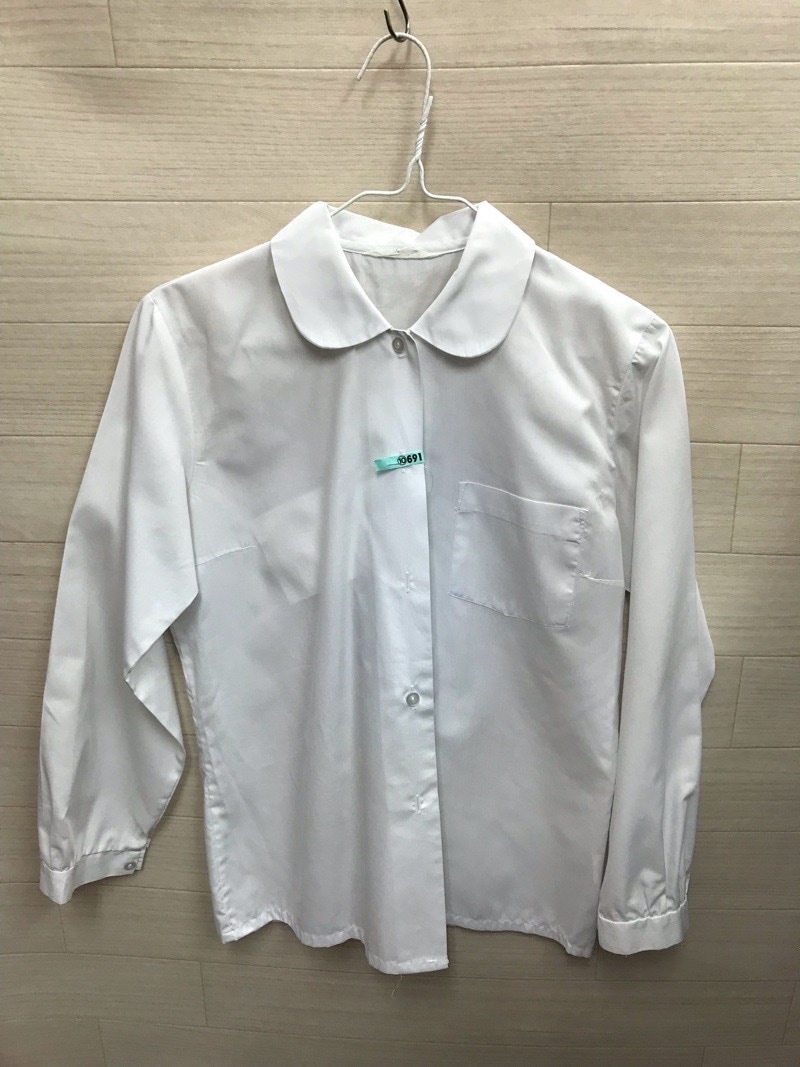 神奈川県　厚木中学校　ブラウス（長袖）【0210691】