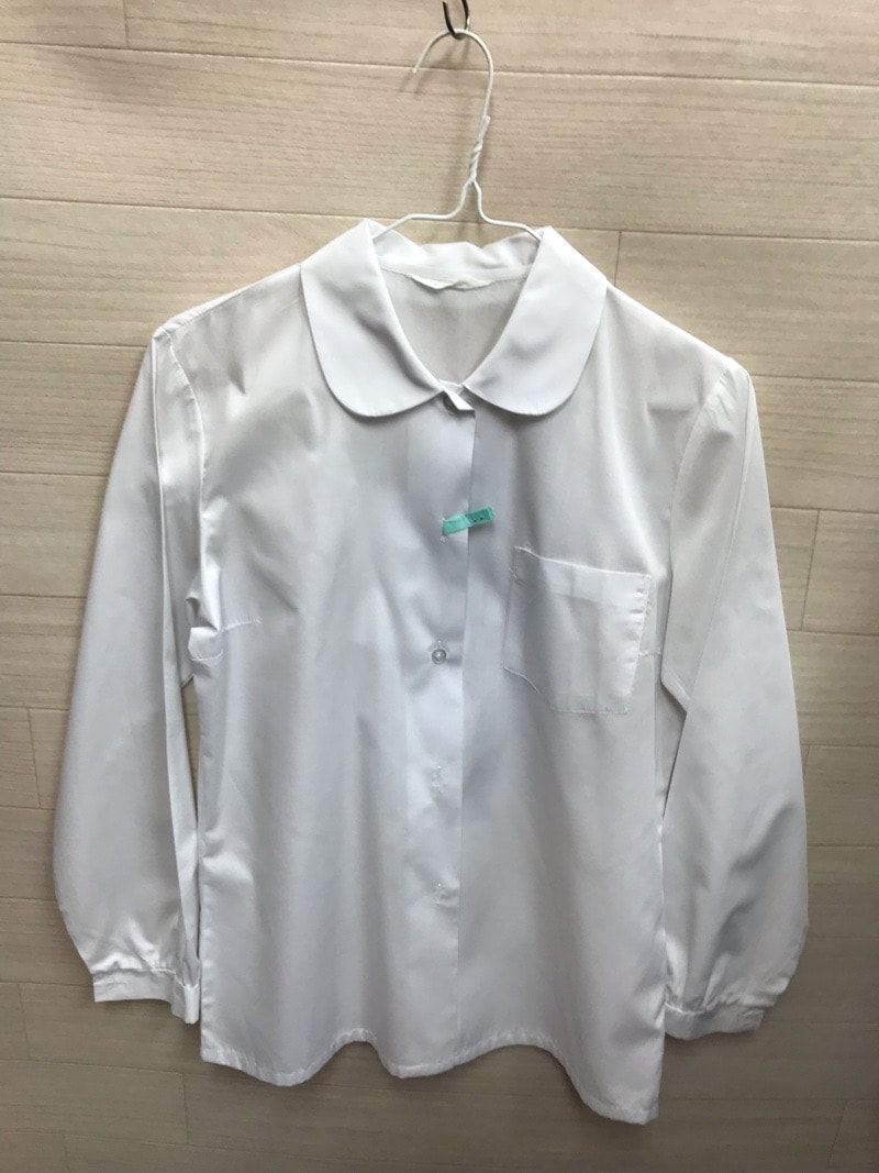 神奈川県　厚木中学校　ブラウス（長袖）【0210692】