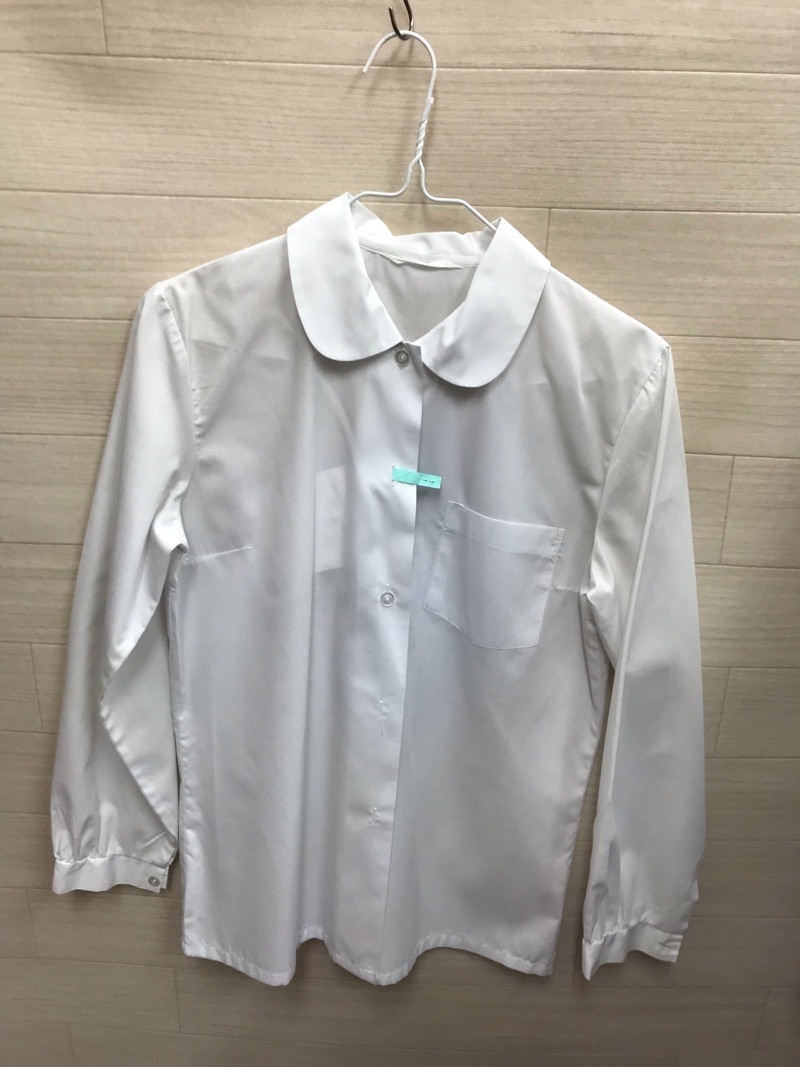 神奈川県　厚木中学校　ブラウス（長袖）【0210693】