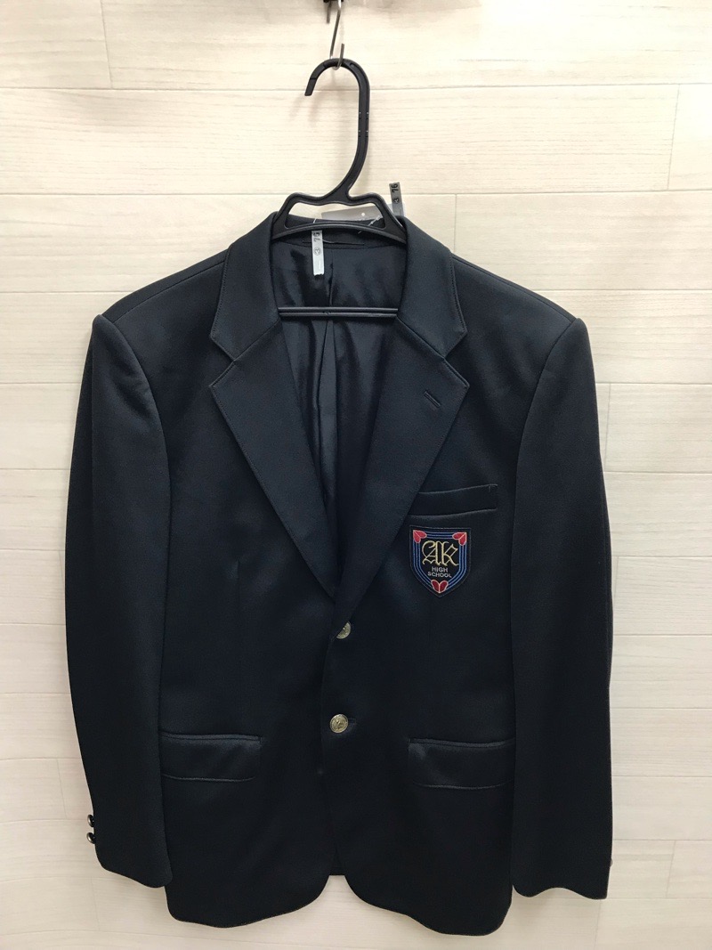 神奈川県　厚木北高校　男子ブレザー　【0303076】