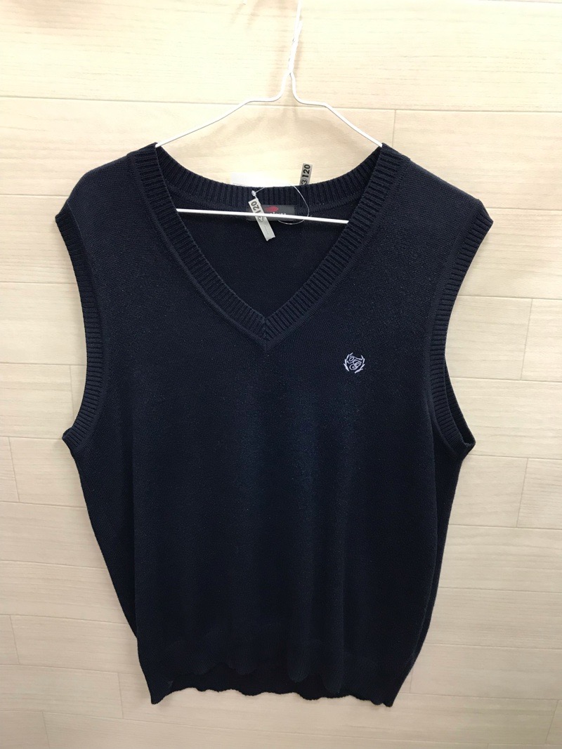 桐蔭学園高校　ニットベスト　【0303120】