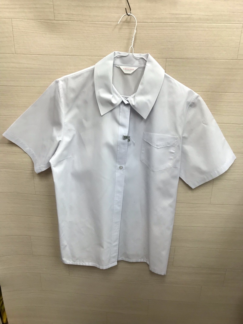 神奈川県　平塚市立土沢中学校　ブラウス（半袖）【0303312】