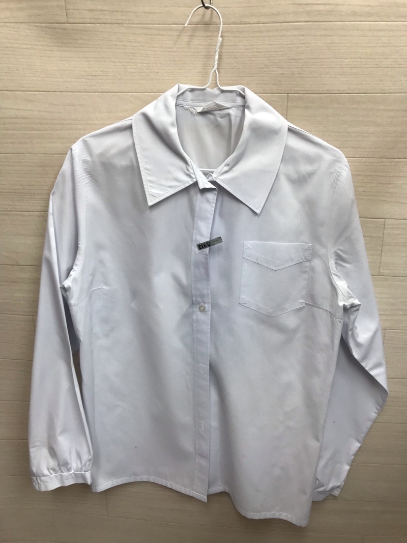 神奈川県　平塚市立土沢中学校　ブラウス（長袖）【0303313】