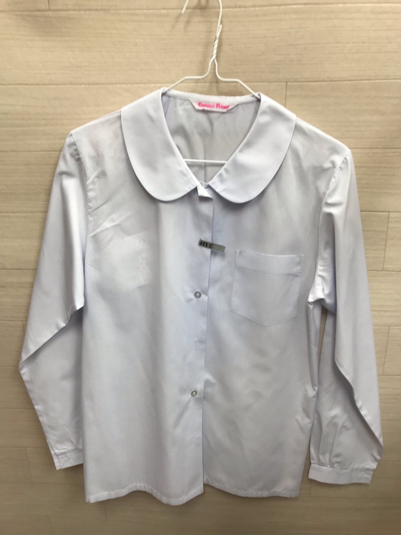 神奈川県　厚木中学校　ブラウス（長袖）【0303339】