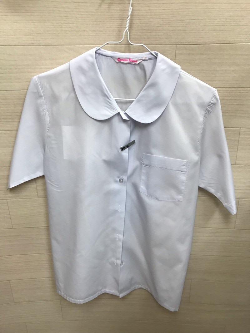 神奈川県　厚木中学校　ブラウス（半袖）【0303044】