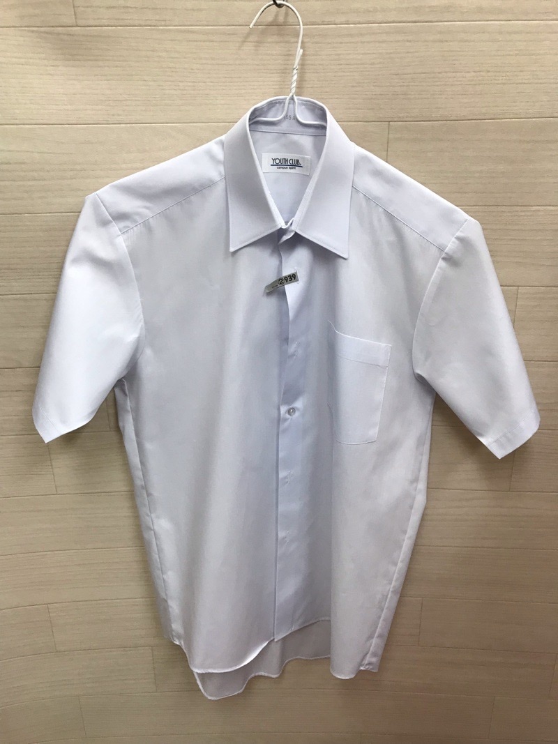 神奈川県　厚木中学校　ワイシャツ（半袖）【0302939】