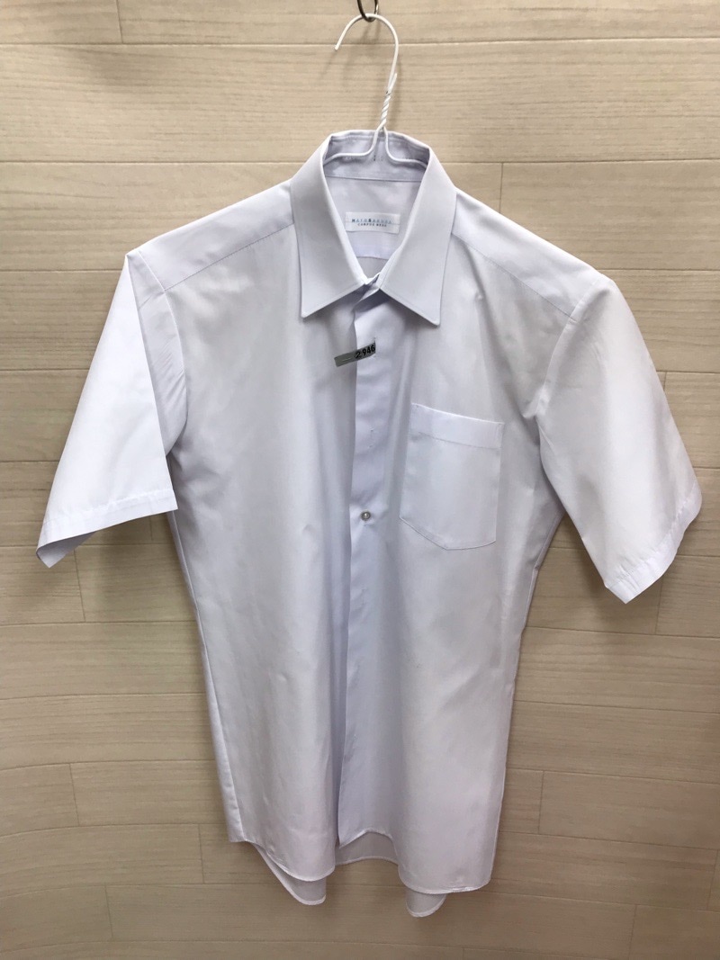 神奈川県　中沢中学校　ワイシャツ（半袖）【0302946】