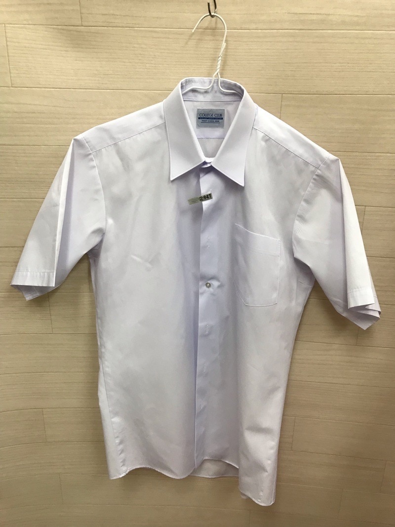 神奈川県　中沢中学校　ワイシャツ（半袖）【0302947】