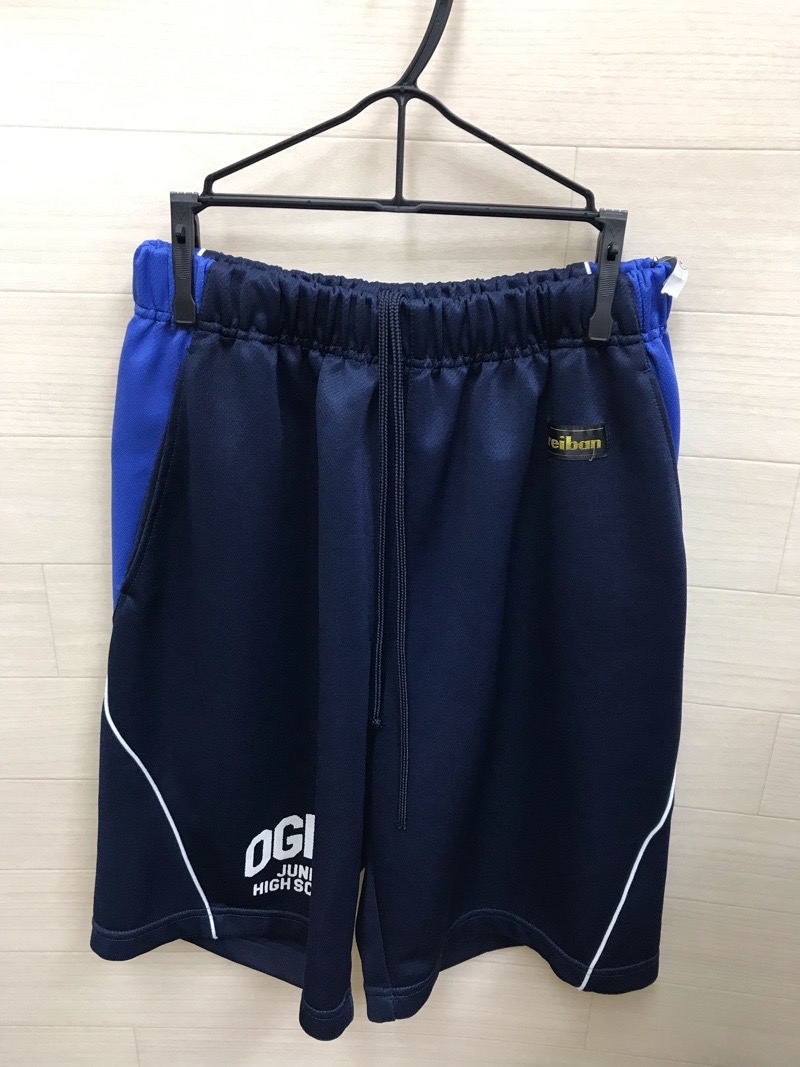 神奈川県　荻野中学校　ハーフパンツ　【0301204】
