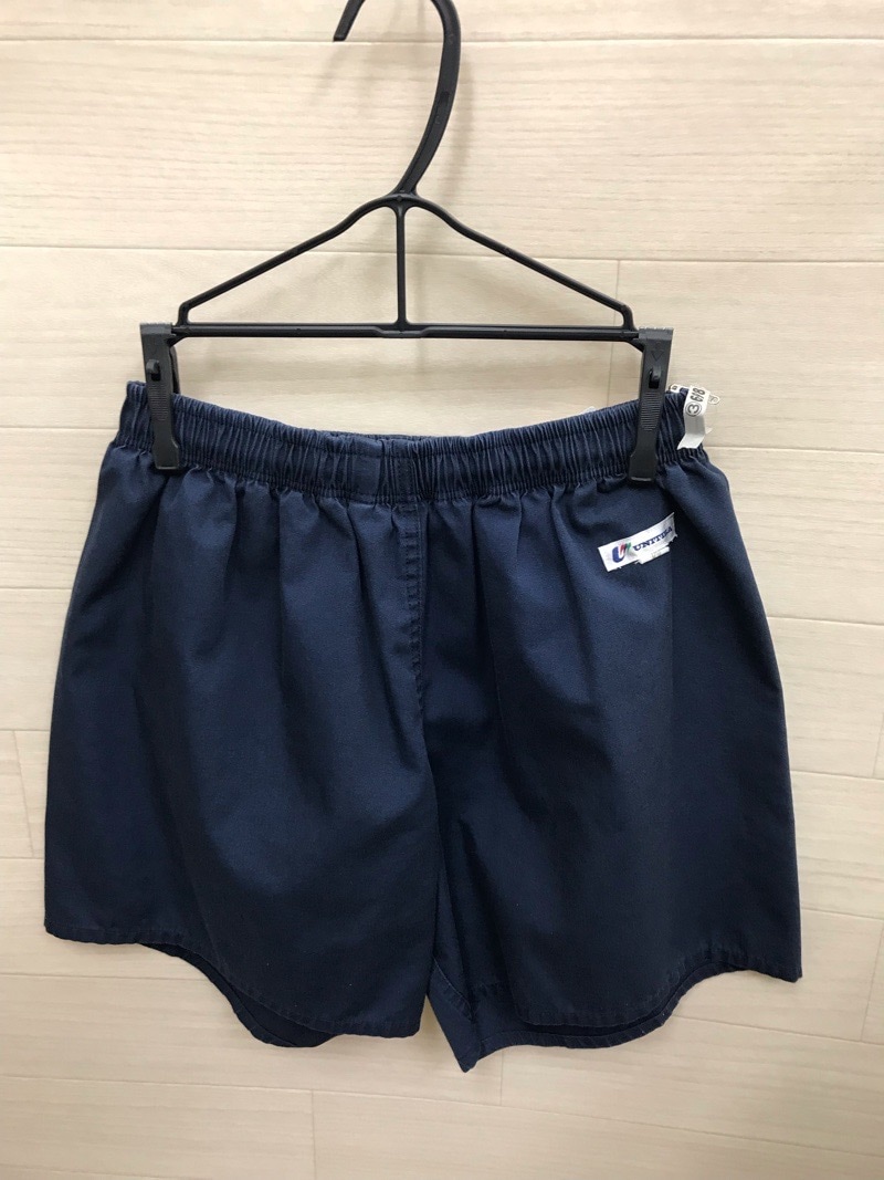 神奈川県　玉川中学校　ハーフパンツ（紺）【0303698】