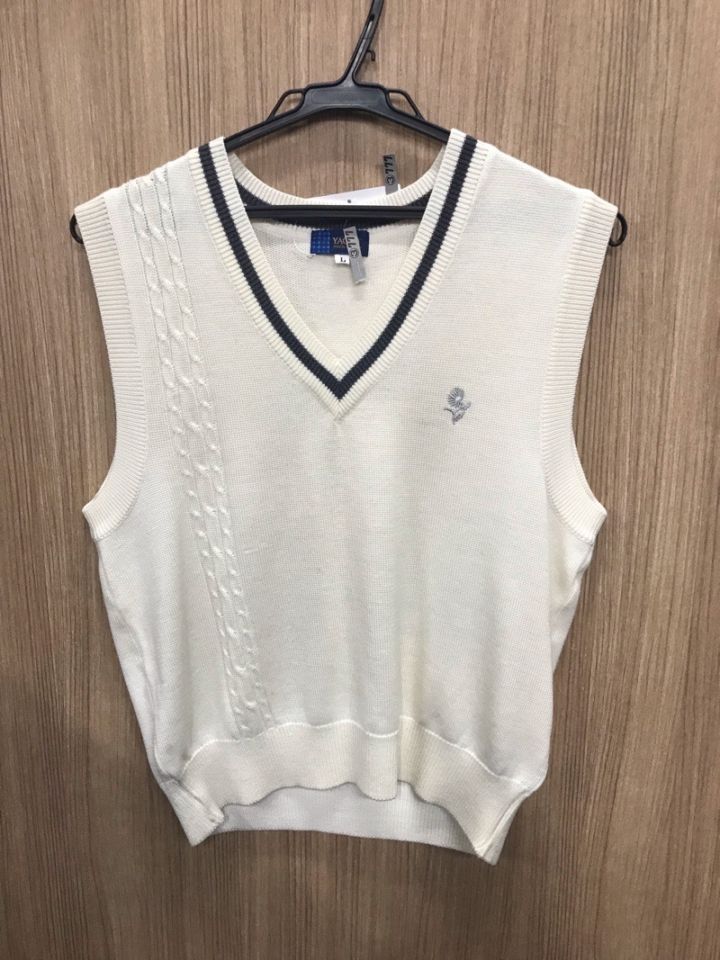 神奈川県　相模女子大学高等部　ニットベスト　【0303777】