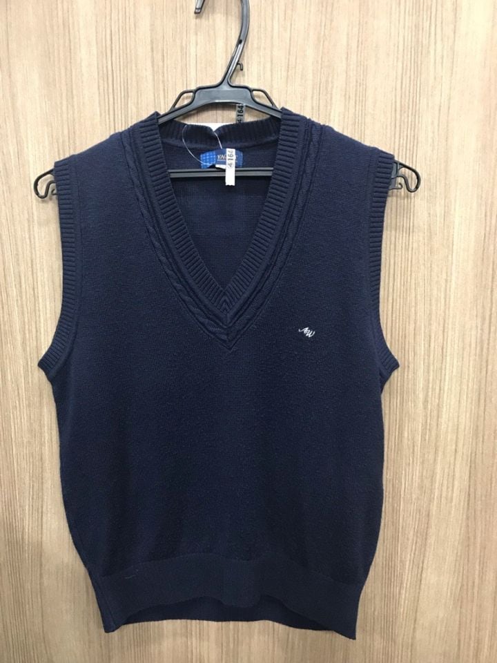 神奈川県　厚木西高校　ニットベスト　【0304164】