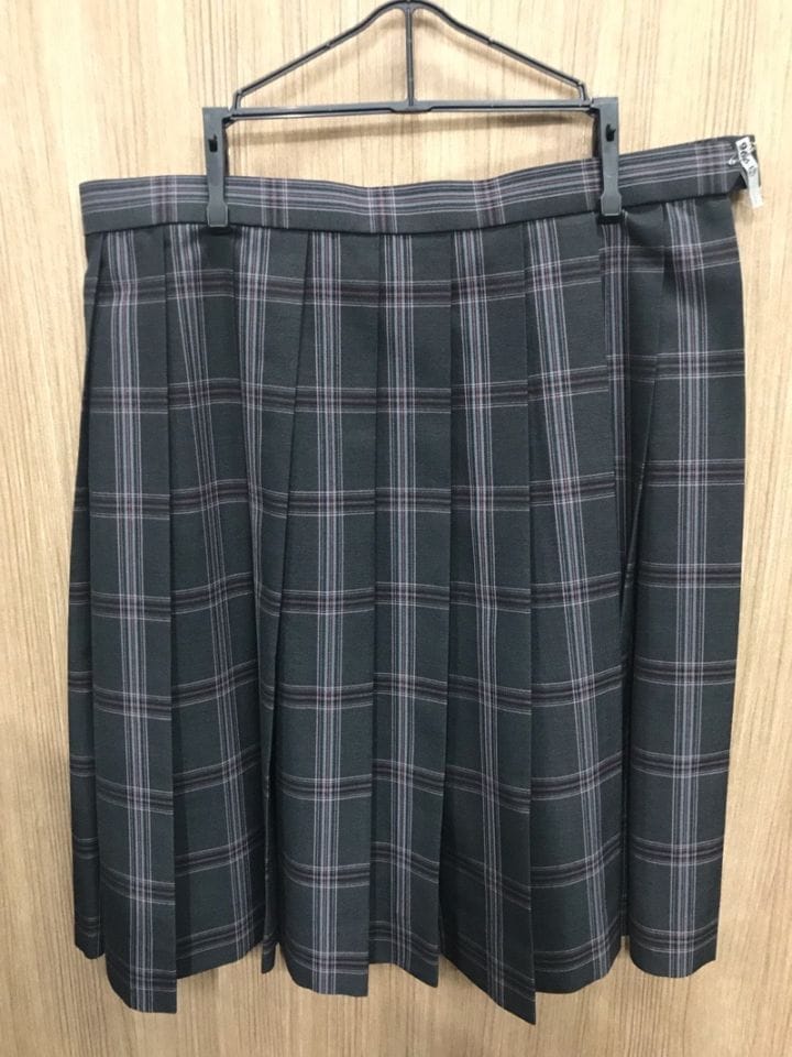 神奈川県　厚木西高校　スカート（夏）【0303996】