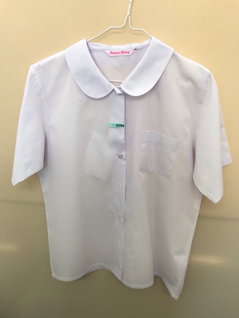 神奈川県　厚木中学校　ブラウス（半袖）【0210256】